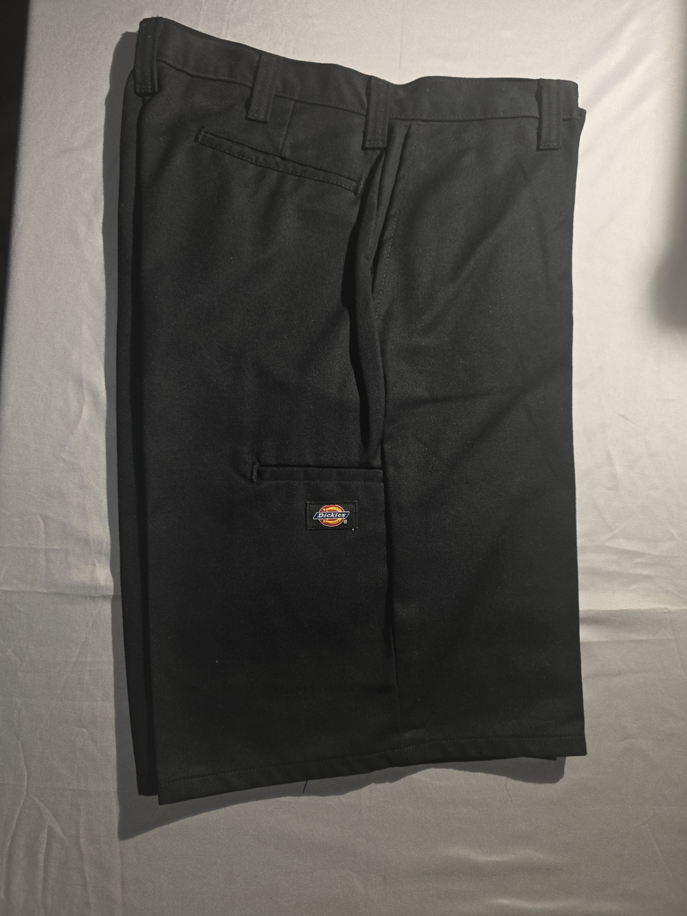 Dickies Black Men’s Flat Front Shorts 8" Inseam